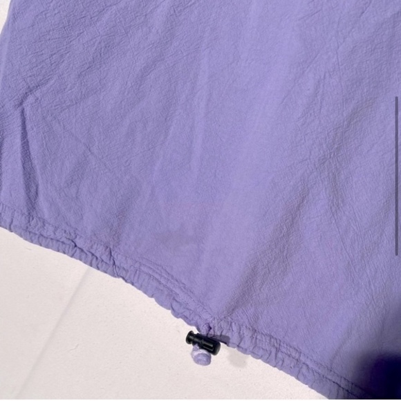 Vintage Honey-Komb EzzeWear Purple 1/4 Zip Top S - Picture 4 of 15